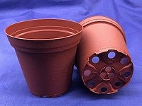 3½" Round Terra Cotta Pot 3¼" Tall